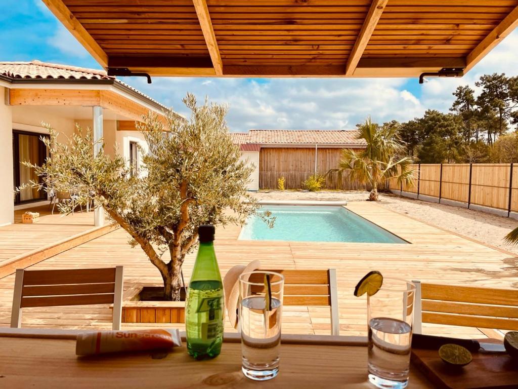 Villashomeclet - Villa Palm Beach Vensac Екстер'єр фото