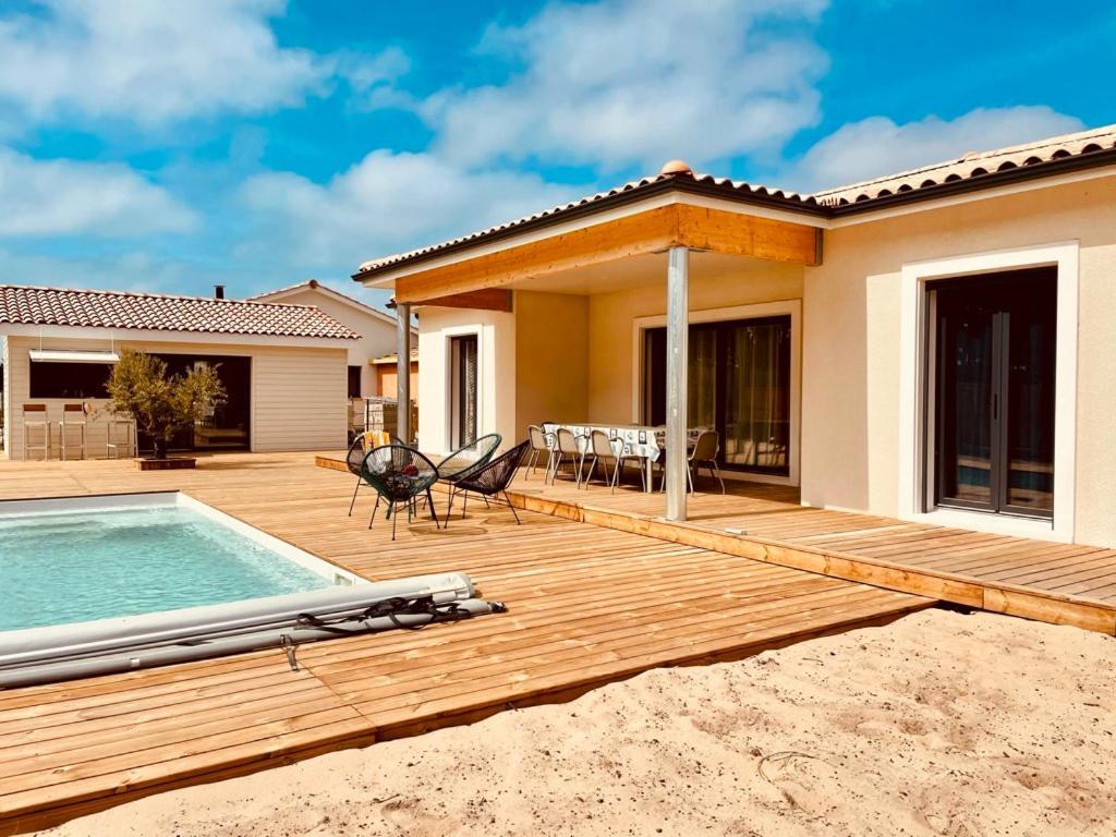 Villashomeclet - Villa Palm Beach Vensac Екстер'єр фото