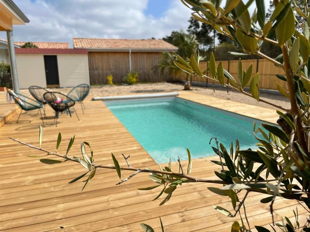 Villashomeclet - Villa Palm Beach Vensac Екстер'єр фото